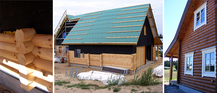 How To Build a Modern Rustic Log Home in Denmark Today